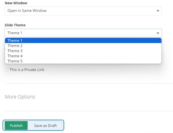 rotator slide customize display theme